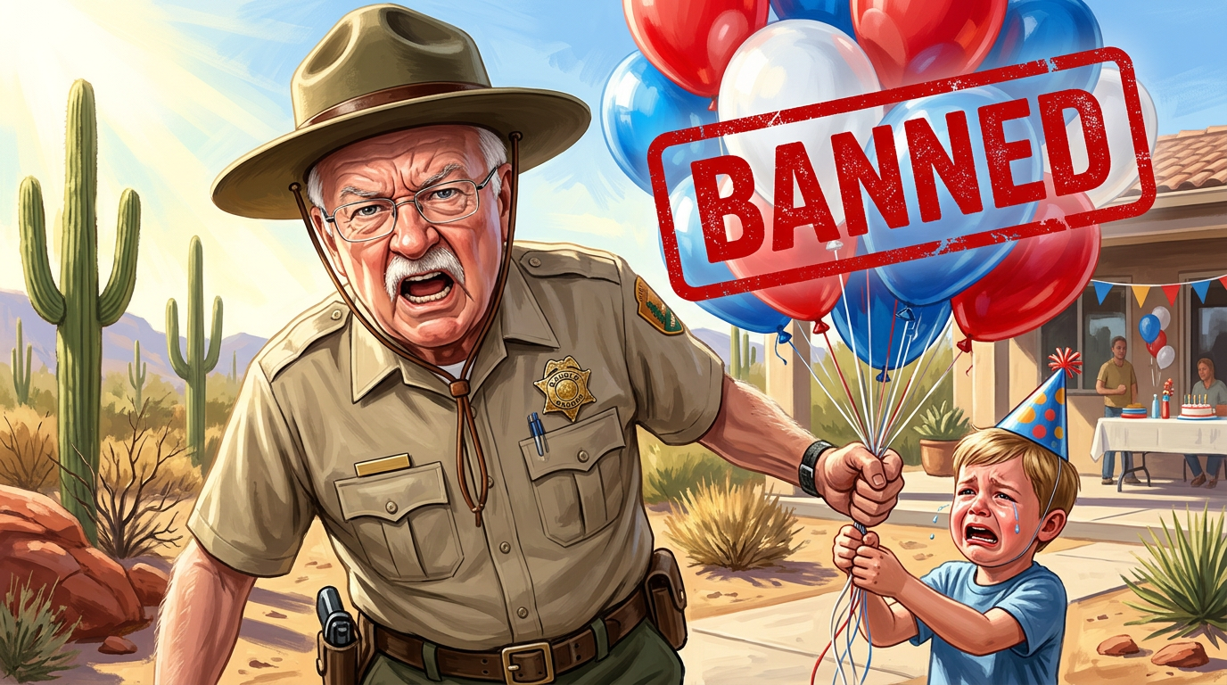 Wrote a Bill to Ban Releasing Balloons.