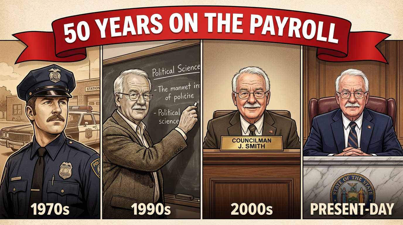 50 Years on a Government Payroll.