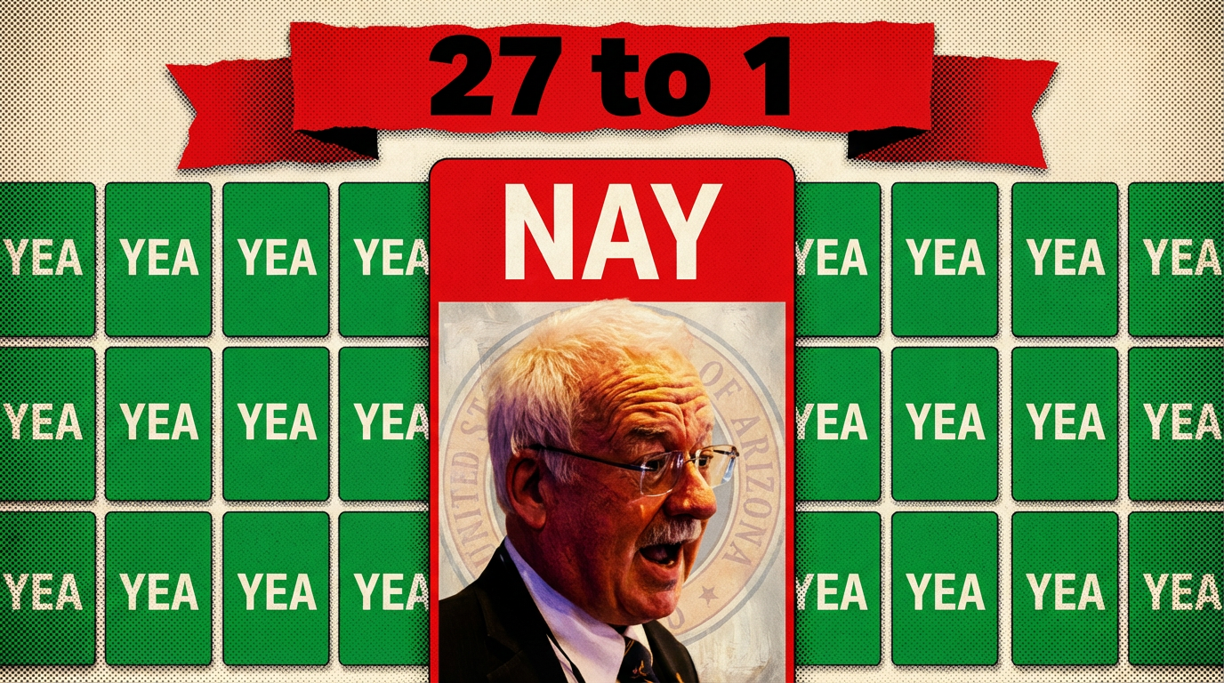 27 Republicans Voted YES. Kavanagh Was the Lone NO.