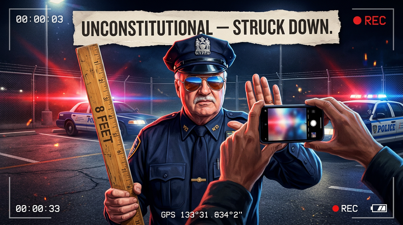 Tried to Make Filming the Police a Crime.