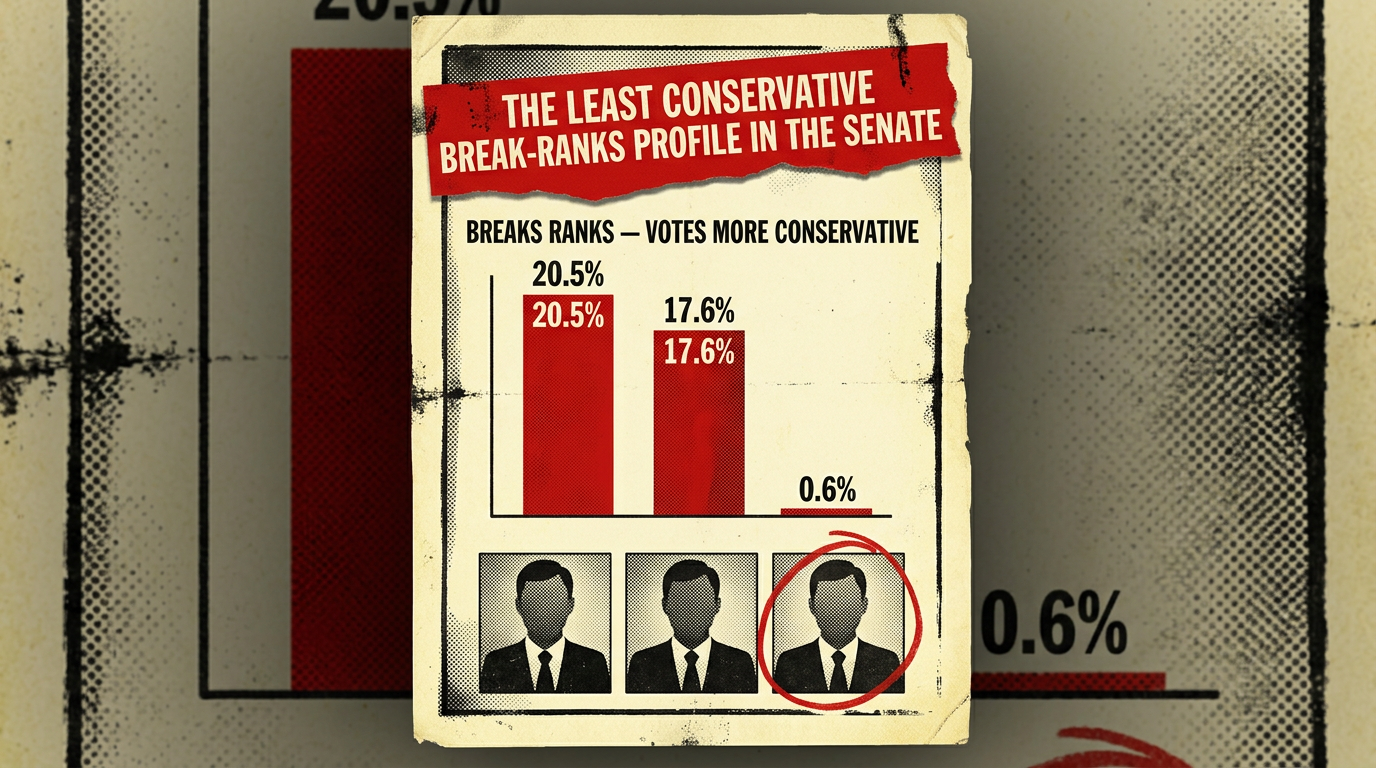 When He Breaks Ranks, He Breaks LEFT.