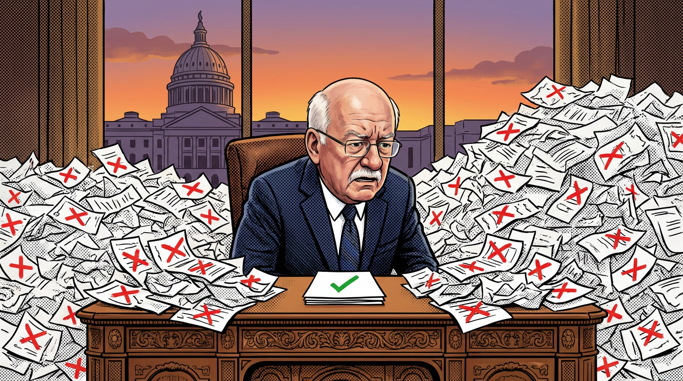 47 of His Bills Have Been Vetoed.