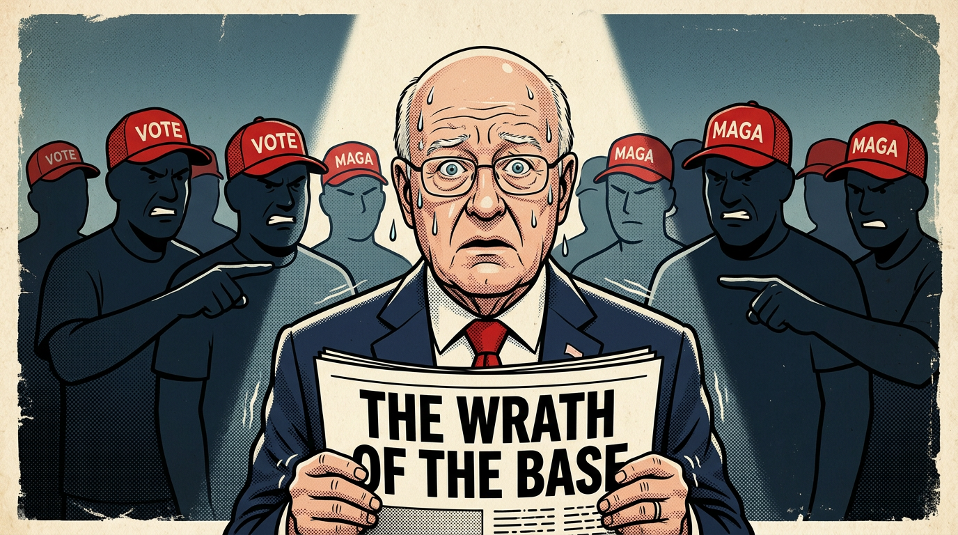 He Branded the Grassroots ‘The Wrath of the Base.’